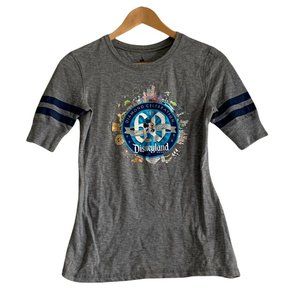 Disneyland Women's Size XS Sparkle Shirt Diamond 60th Anniversary Disney Parks